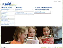 Tablet Screenshot of musikschule-schweinfurt.de